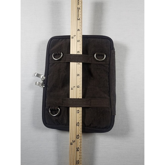 Baggallini Brown Belt Bag Travel Organizer Pouch Wallet Crossbody Bag No Strap - Picture 3 of 4